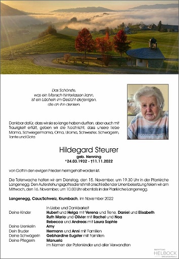 Hildegard Steurer